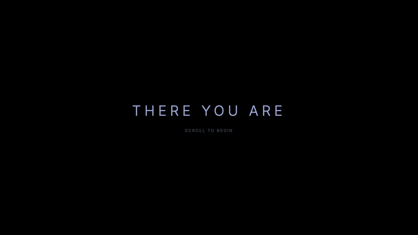There You Are — 1